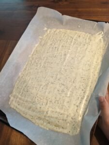Sourdough discard crackers