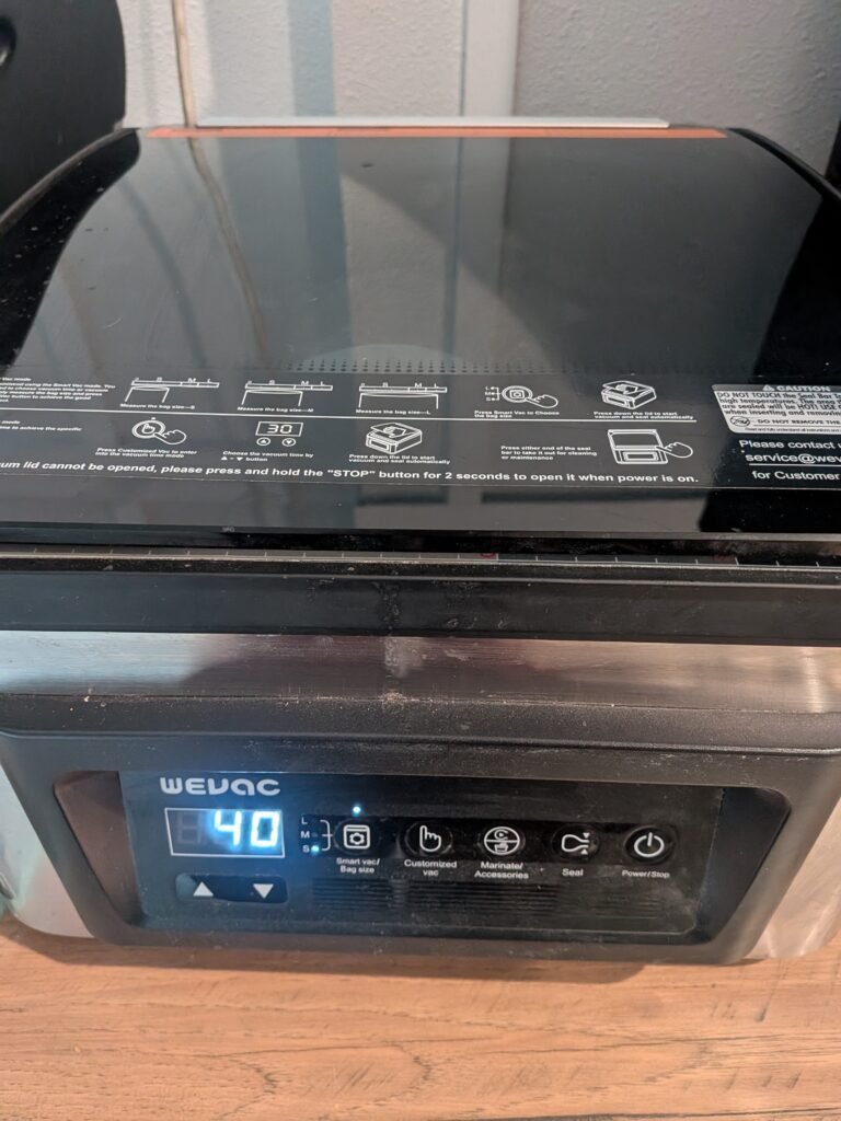 Wevac chamber vacuum