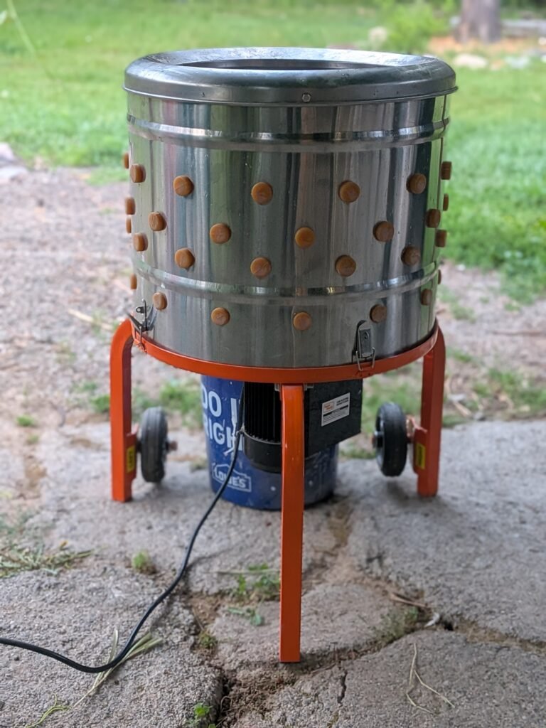 Chicken plucker machine