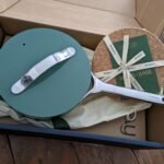 Caraway Pots and Pans being unboxed