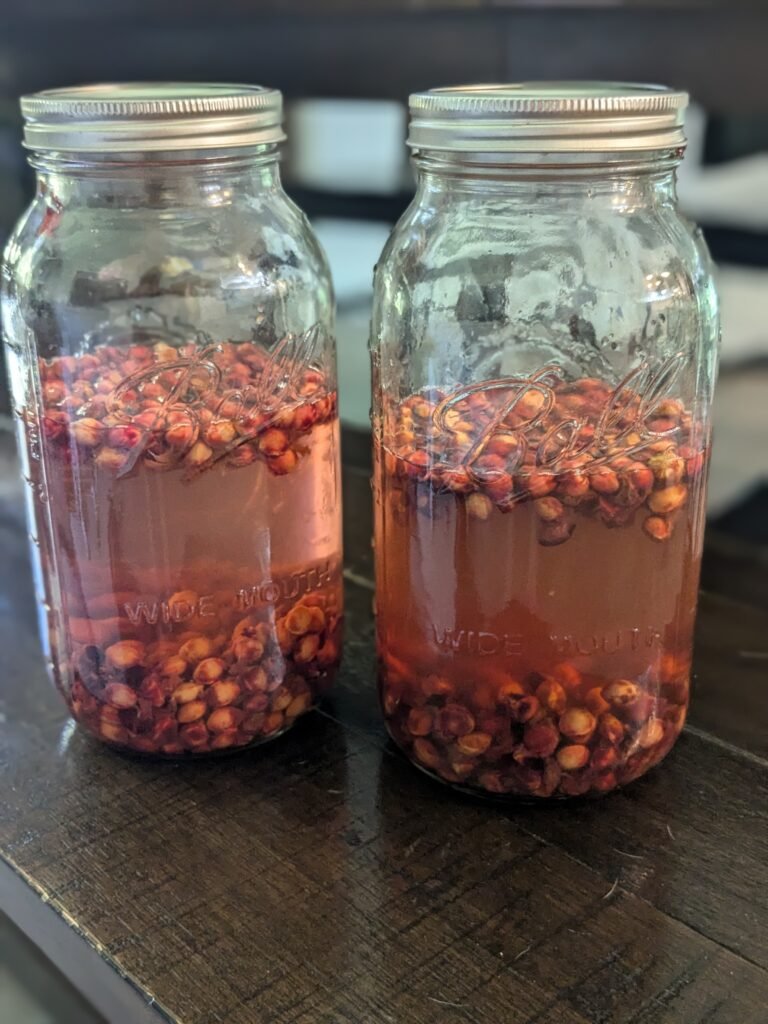 Cherry pit vinegar