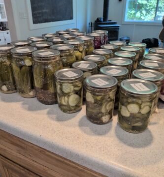 Homemade Canned Pickles
