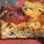 Homemade Sourdough Pizza Focaccia