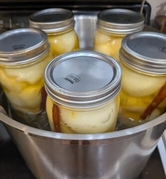 water bath canning pears
